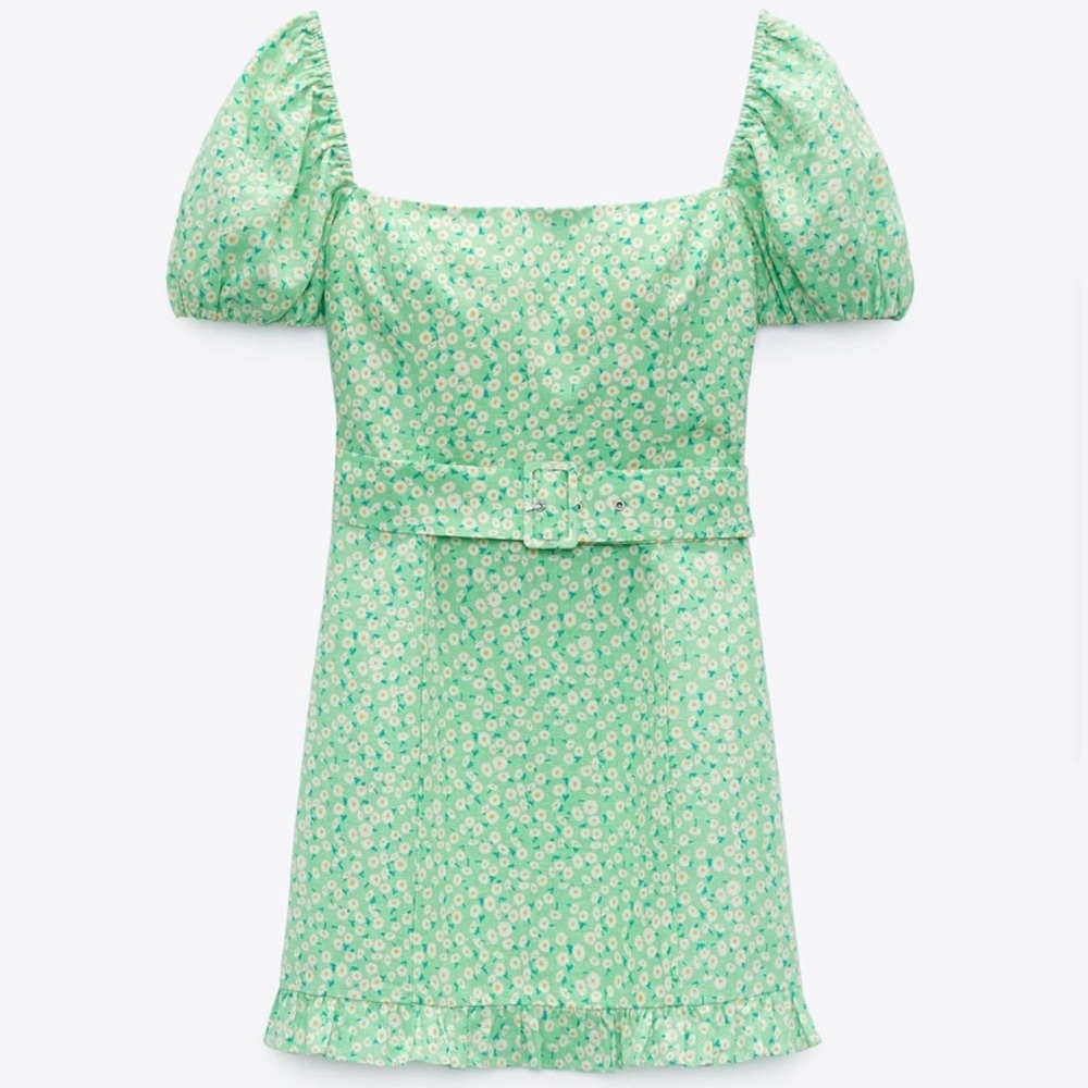 Zara Floral Mini Dress